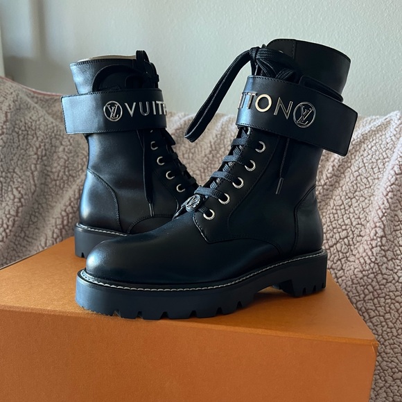 Louis Vuitton combat boots - Picture 8 of 10